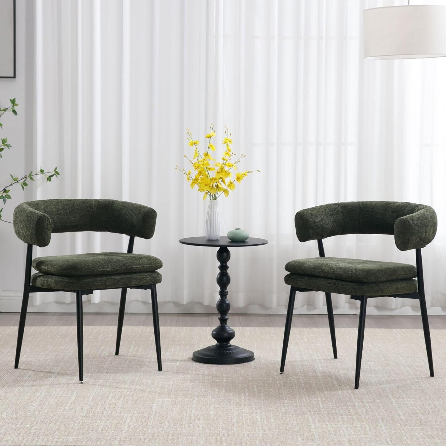 Djursholm Green Dining Chair – 2 Pack - Imagem 3