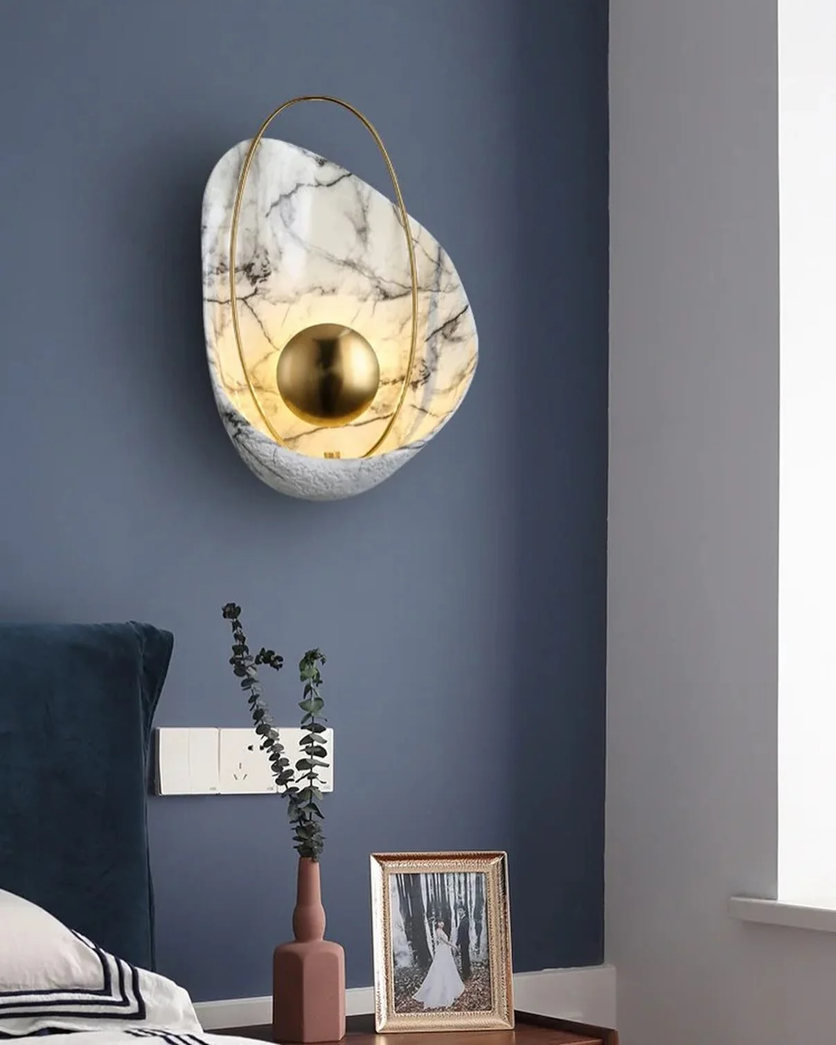Røros – Nordic Inspired Pearl Wall Lamp - Image 5