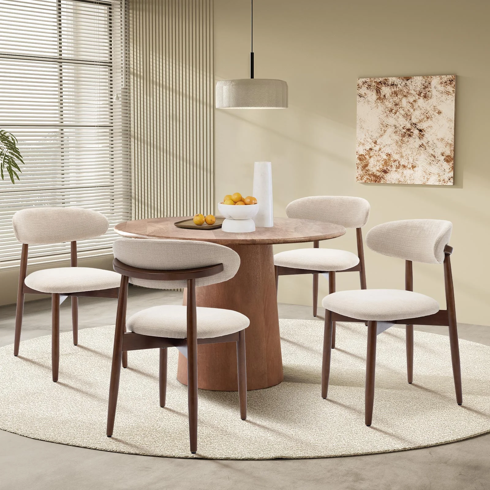 Ringsted Beige Dining Chair - Image 2