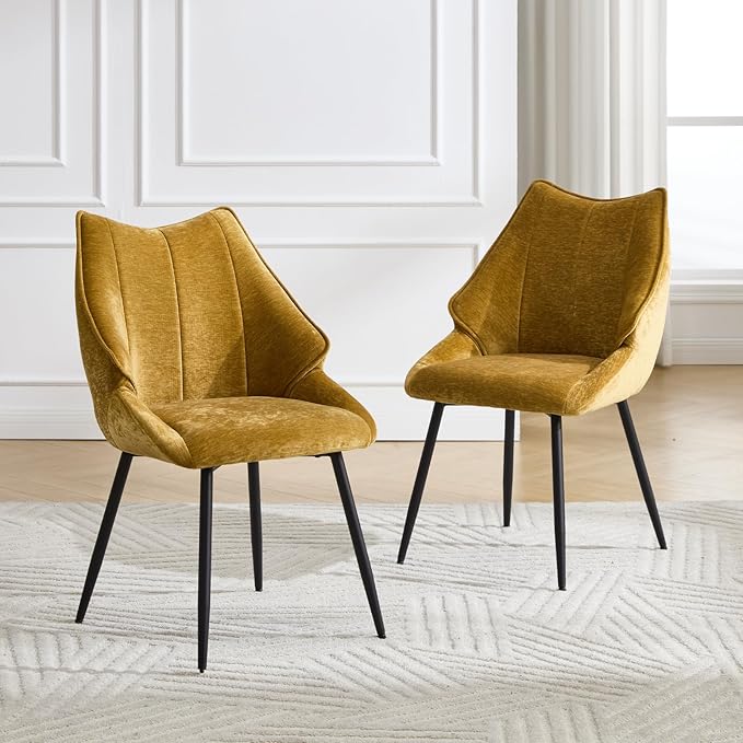 Skanör Mustard Dining Chair - Image 3