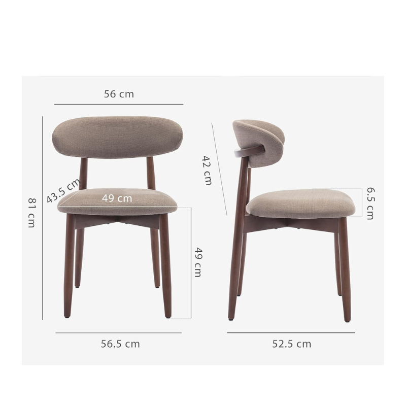 Ringsted Blue Dining Chair - Image 6