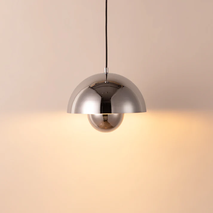 Helsinki Chrome – Vintage Design Pendant Lamp - Imagem 3