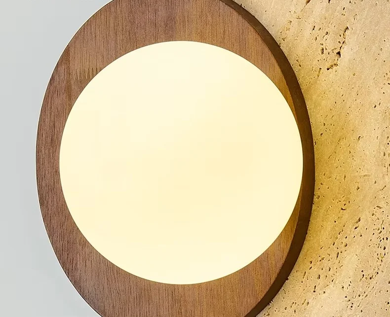 Kolvereid – Nordic Travertine Wall Light - Imagem 8