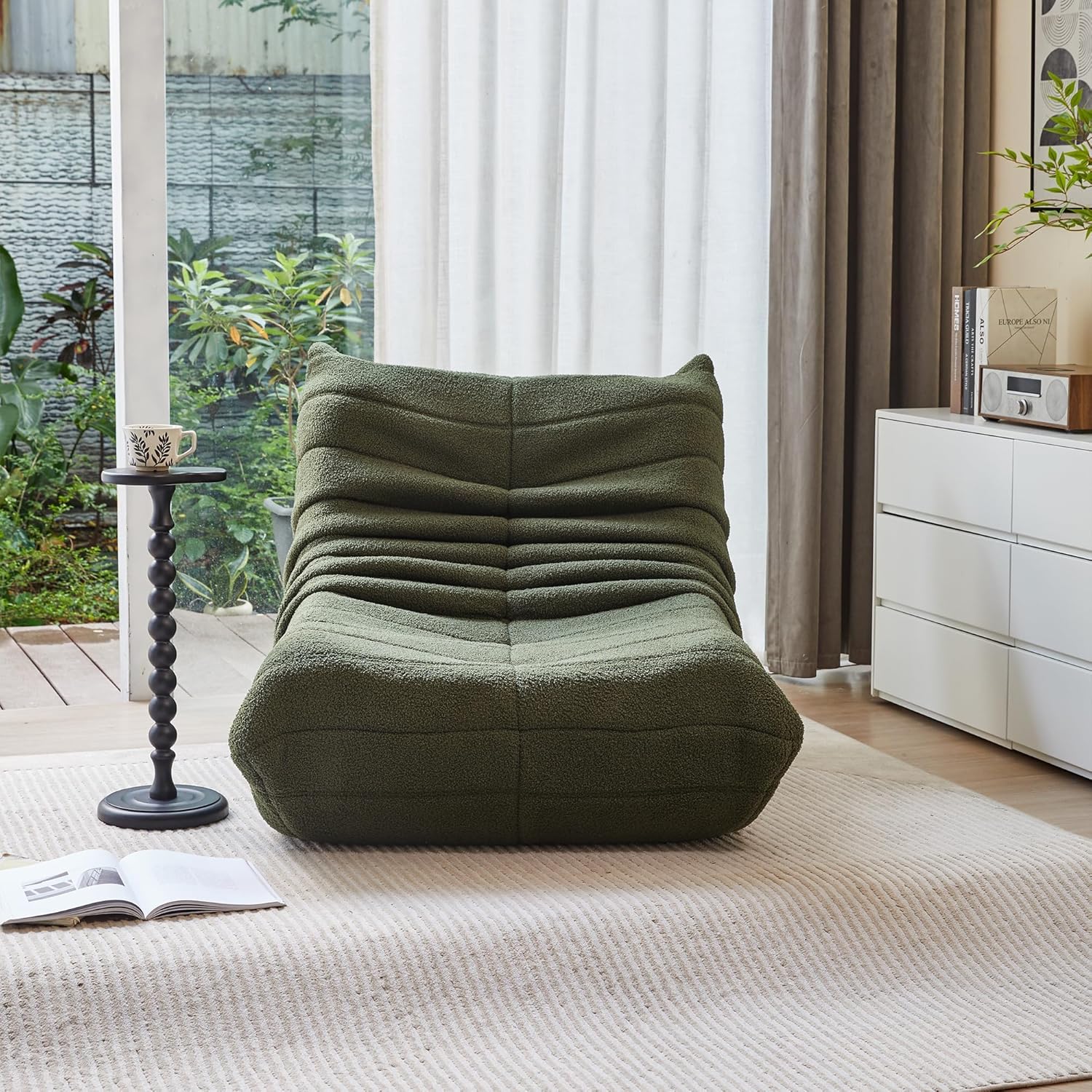 Stavanger – Green Bouclé