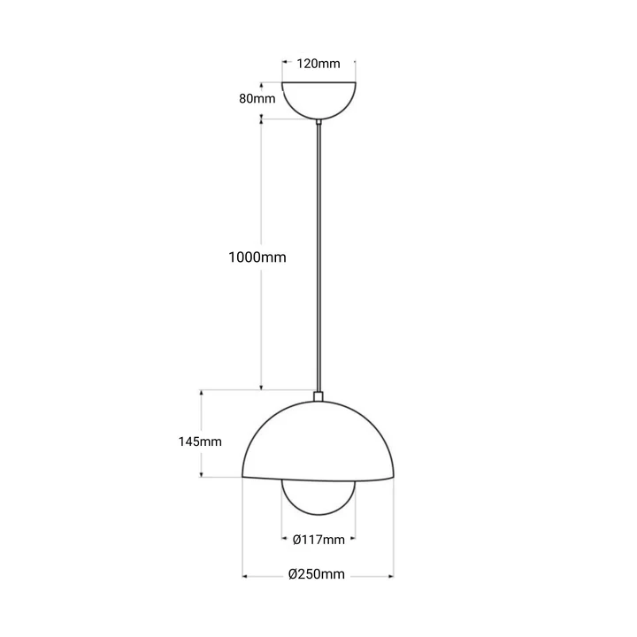 Helsinki Gold – Vintage Design Pendant Lamp - Imagem 9