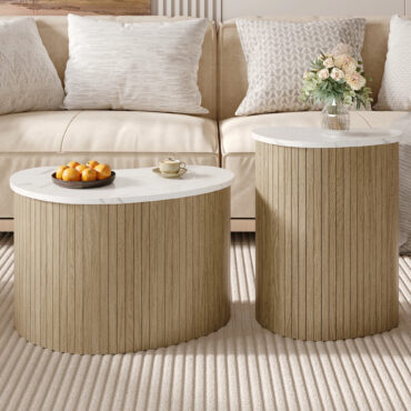Sipora Coffee Table Set – Scandinavian Design
