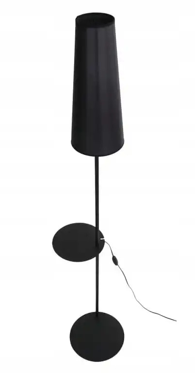 Bodø Floor Lamp 170×36 cm – Black Slim Modern with Shade - Imagem 3