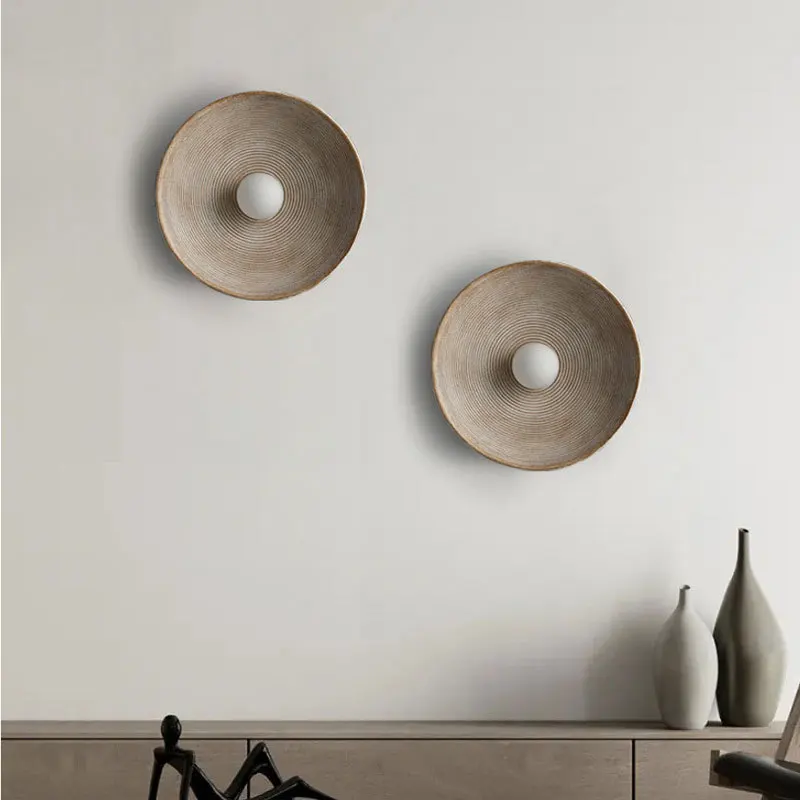 ODDA – Nordic Inspired Wall Lamp in Chestnut - Imagem 6
