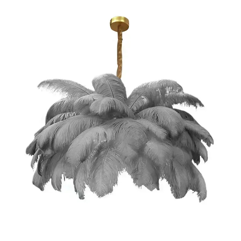 Uppsala Ceiling Lamp – Feather Pendant Light - Imagem 4