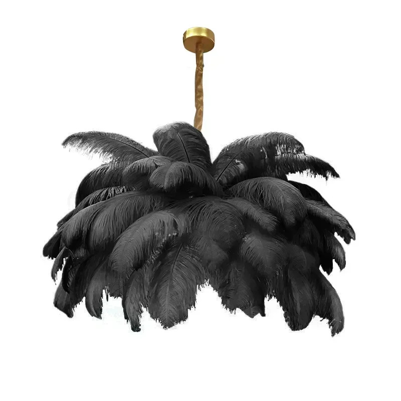 Uppsala Ceiling Lamp – Feather Pendant Light - Imagem 6