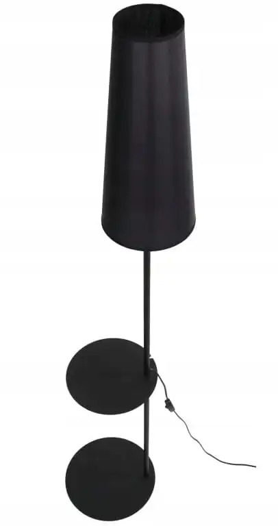Bodø Floor Lamp 170×36 cm – Black Slim Modern with Shade - Imagem 4