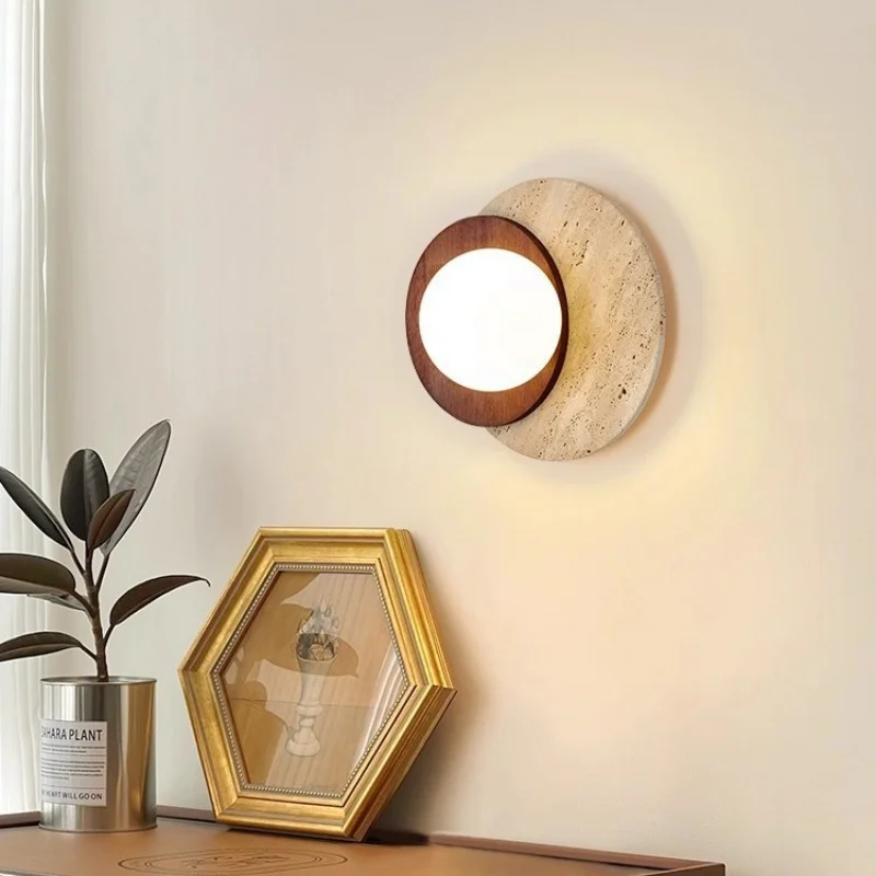 Kolvereid – Nordic Travertine Wall Light - Imagem 3