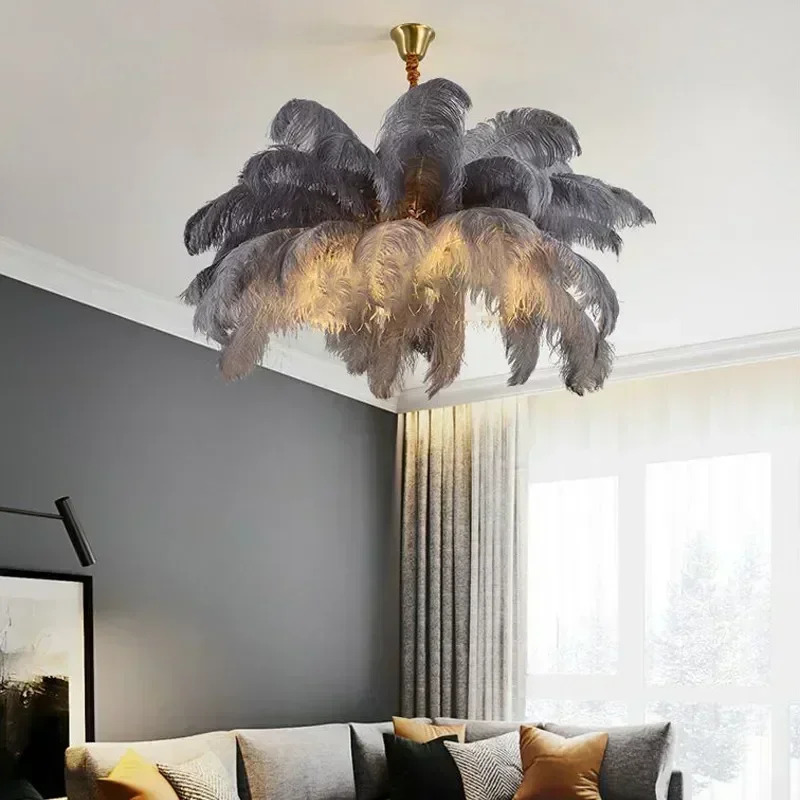 Uppsala Ceiling Lamp – Feather Pendant Light - Imagem 3
