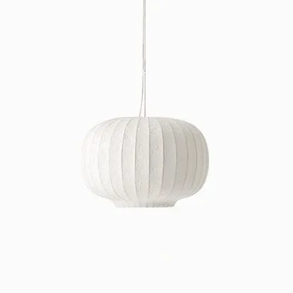 Henningsvær – Scandinavian Silk Pendant Lamp - Imagem 4